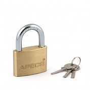 Замок висячий латунный Apecs PDB-01-60